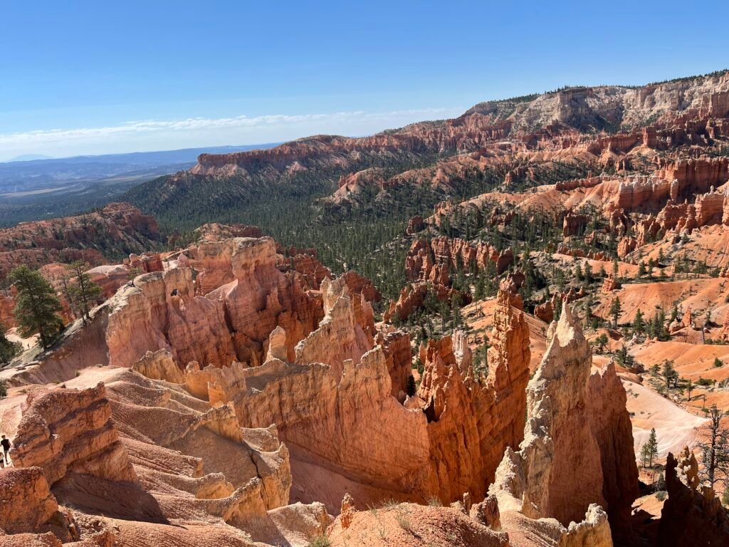 넓은 Bryce Canyon 풍경
